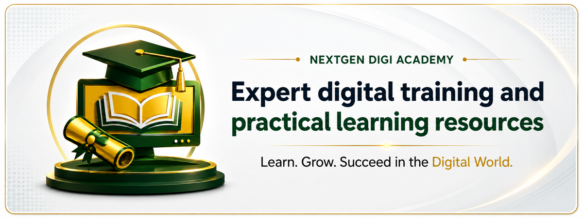 NextGen Digi Academy expert digital training and practical learning resources